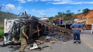 Acidente na BR-381 em Caeté