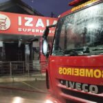 Incêndio destrói supermercado em Antônio Dias