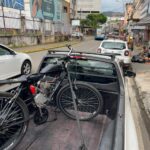 Bicicleta motorizada irregular é apreendida pela PM em João Monlevade