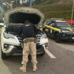 PRF recupera Toyota SW4 furtada e prende condutor na BR-262