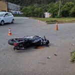 Homem morre em grave acidente de moto na Avenida Wilson Alvarenga, no Bairro Baú