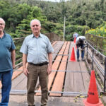 Secretaria de Obras inicia manutenção na Ponte Santa Cruz para garantir mais segurança à população
