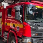 Incêndio em lote vago mobiliza Bombeiros e ameaça residências em João Monlevade