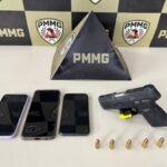 Polícia Militar prende suspeito de tentativa de homicídio e apreende arma na BR-381, em João Monlevade