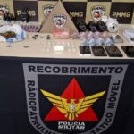 Dupla é detida após tiros em via pública e apreensão de drogas em João Monlevade