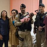 Militares socorrem bebê engasgada e evitam tragédia em São José do Goiabal