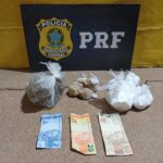 PRF prende dois homens por tráfico de drogas após tentativa de fuga na BR-262
