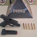 Homem é preso por ameaça em caso de violência doméstica e tem arma apreendida em João Monlevade