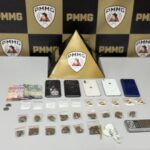 PM prende homem por tráfico de drogas e apreende dois adolescentes em Itabira