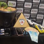 Polícia Militar prende dois suspeitos por tráfico de drogas em Santa Bárbara