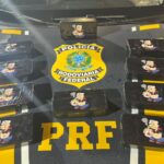 PRF apreende mais de 10 kg de Pasta Base de Cocaína em Fiat Uno na BR 262