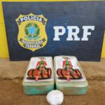PRF prende homem por tráfico de drogas após perseguição na BR-262, em Rio Casca