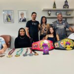 Dr. Laércio recebe atleta monlevadense de Muay Thai e destaca importância do esporte para a formação dos jovens