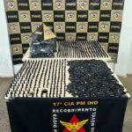 Operação da PM desarticula depósito de drogas e apreende 1.629 pinos de cocaína em Monlevade