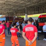 Bombeiros realizam treinamento de brigadistas para servidores da Prefeitura de João Monlevade