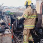 Incêndio atinge residência no bairro Cruzeiro Celeste, em João Monlevade