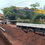 Copasa substitui trecho de adutora e intensifica ações para regularizar o abastecimento em Barão de Cocais