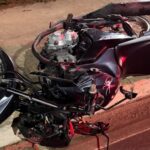 Jovem de 19 anos e adolescente de 17 morrem em acidente de motocicleta em São Gonçalo do Rio Abaixo