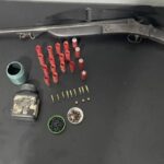 Polícia Militar apreende arma de fogo e munições durante cumprimento de mandado em São José do Goiabal