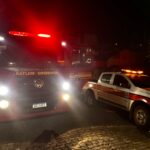 Incêndio destrói parte de residência e provoca desabamento de telhado em Nova Era