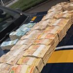 PRF apreende mais de R$ 870 mil em espécie durante fiscalização na BR-381